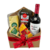 Envelope de vinho com queijos e salame