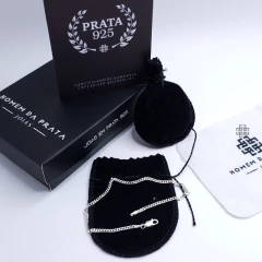 Pulseira Grumet Escama de Peixe 2.2mm (21cm) 2g Prata Italiana 925 - comprar online