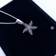 Colar Estrela do Mar (40cm;45cm;50cm) Prata 925 - loja online