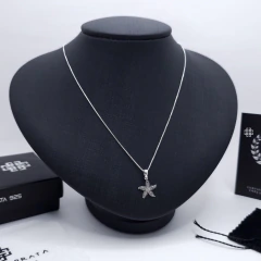 Colar Estrela do Mar (40cm;45cm;50cm) Prata 925 - comprar online