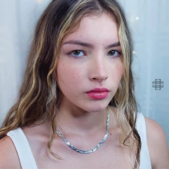 Colar 4 Fios Trançados (40cm;45cm) Prata 925 - HOMEM DA PRATA JOIAS