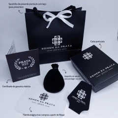 Kit Corrente com Pulseira Cadeado 1.5mm (60cm) Prata Italiana 925 na internet
