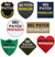 Kit Patch Bordado Personalizado - 5 unidades iguais 7cm - loja online