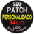 Patch bordado personalizado - 14cm - loja online