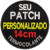 Imagem do Patch bordado personalizado - 14cm
