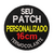 Imagem do Patch bordado personalizado - 16cm