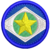 Patch bordado Bandeira Mato Grosso 4x4cm