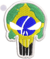 Patch Bordado Justiceiro Caveira 7x5cm na internet