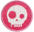 Patch Bordado Militar caveira 6cm - loja online