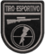 Patch Bordado Tiro Esportivo 7x6cm