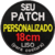 Patch bordado personalizado - 18cm - Linha Darte Bordados
