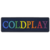 Patch Bordado Coldplay 26x8cm