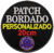 Patch bordado personalizado - 20cm