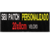 Patch bordado personalizado - 20x8cm na internet