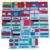 Patch Bordado Bandeira Chile 7x7cm - comprar online