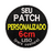 Patch bordado personalizado - 6cm