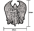 Patch Bordado Arcanjo espada 23x20cm - comprar online