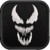 Patch bordado Super-herói Venom 6x6cm