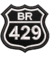 Patch bordado BR-429 5x5cm - comprar online