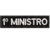 Patch Bordado tarjeta Tarja 1º Ministro 10 x 2,5 cm