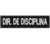 Patch Bordado tarjeta Tarja Diretor de Disciplina 10 x 2,5 cm