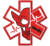 Patch Bordado Médico Tático Primeiros Socorros Combate 7cm - comprar online