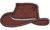 Patch Bordado Chapéu de Cowboy 8x4cm