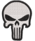 Patch Bordado Justiceiro Caveira 7x5cm