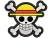 Patch Bordado Anime One Piece Luffy 7x6cm