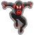 Patch Bordado Miles Morales Homem-Aranha 7x6,5cm - comprar online