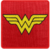 Patch bordado Super-herói Mulher Maravilha Liga Justiça 16cm