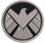Patch bordado Shield Marvel 6x6cm