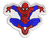 Patch bordado SpiderMan 7x6cm Homem-Aranha - comprar online
