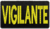 Patch Bordado Vigilante 18x10cm - comprar online