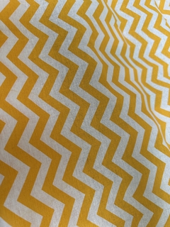 Lona Playera - Zig Zag amarillo