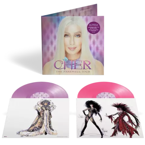 LP Cher - The Farewell Tour [Disco Duplo Hot Pink & Roxo] - comprar online