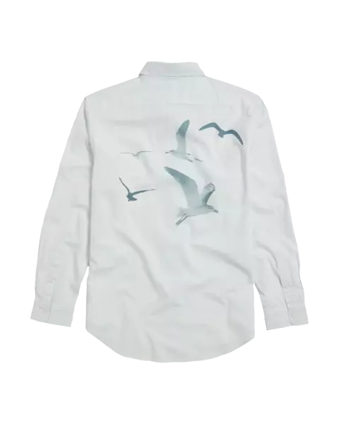 Taylor Swift - 1989 (Taylor’s Version) Seagull Blue Stripe Poplin Shirt XL - comprar online