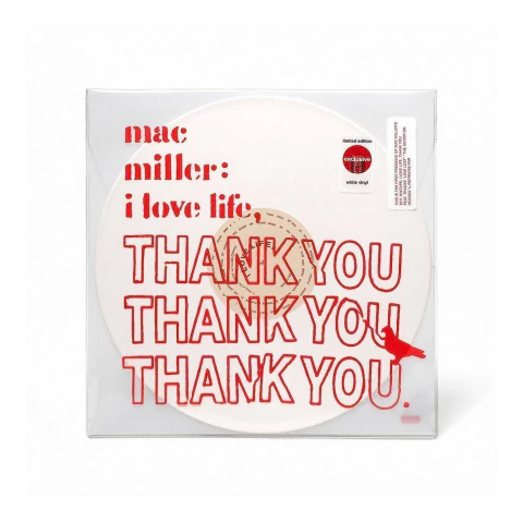LP Mac Miller - I Love Life, Thank You [Disco Branco Opaco] - comprar online