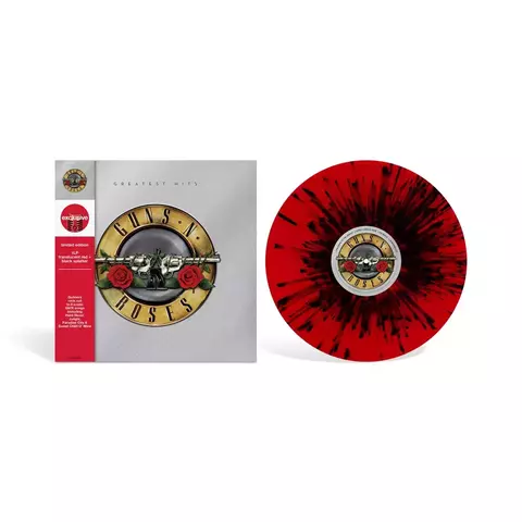 Guns n Roses - Greatest Hits [Vinil Translúcido Vermelho/Preto com OBI] - comprar online
