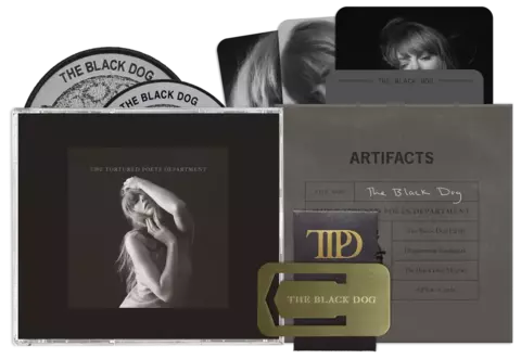 Taylor Swift - The Tortured Poets Department Collectors CD Deluxe [Versão The Black Dog]