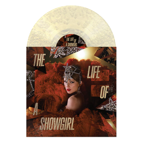 LP Taylor Swift - The Life of a Showgirl: The Tiny Bubbles in Champagne Edition (Vinil Perolado Sob Luzes Brilhantes) - comprar online