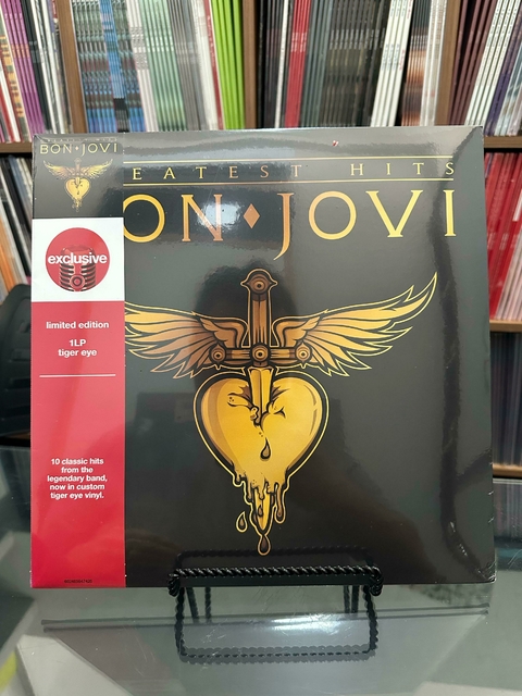 Bon Jovi - Greatest Hits (Vinil Target "Olho do Tigre" com OBI)