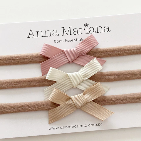 Kit Gabrielle - Rosa nude, off-white e nude