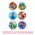 Super Mario Bros - Adesivos Redondinhos - comprar online