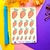 Cartela de adesivos Frutas e Legumes - comprar online