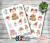 Cartela de Adesivos Gnomos - comprar online