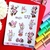 Cartela de Adesivos Minnie Rosa