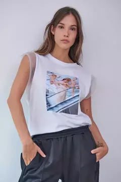 Remera Angel en internet