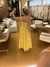 Vestido em tricoline amarelo - Bruna Elisa