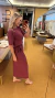 Conjunto em tricot uva envelope - loja online